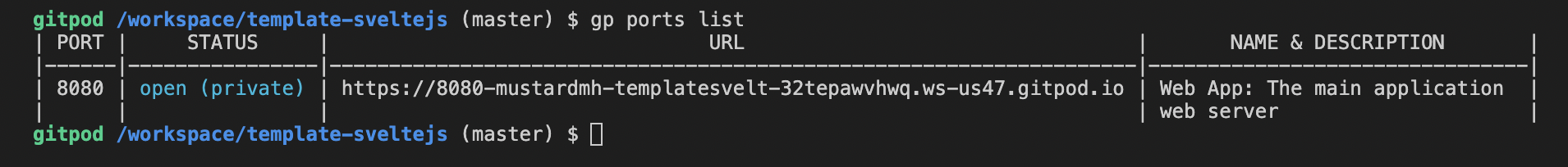 Display port name and description on vscode Remote Explorer